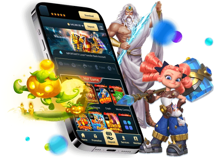 Biểu tượng trò chơi slot và nổ hũ tại ax888 com